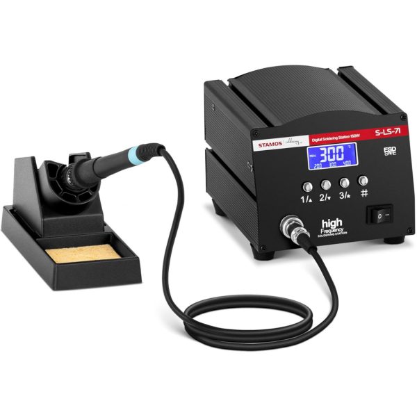 ESD LCD 150-450C 150 W digitālā februāra stacija