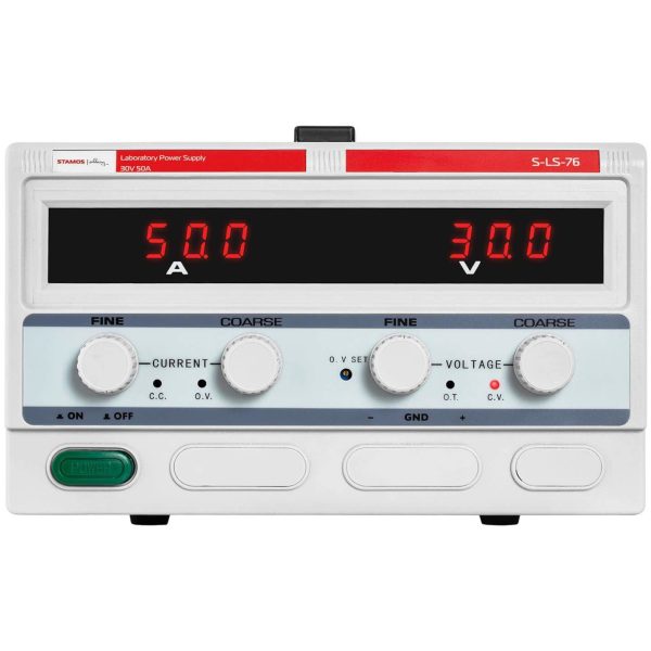 Impulse laboratorijas barošanas avots OVP OTP OPP 0-50A 0-30 V 1500W
