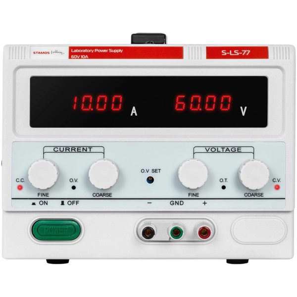 Impulse laboratorijas barošanas avots S-LS-77 0-60V 0-10A DC
