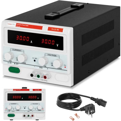 Pakalpojumu laboratorijas barošanas avots 0-30 V 0-30 A DC 900 W