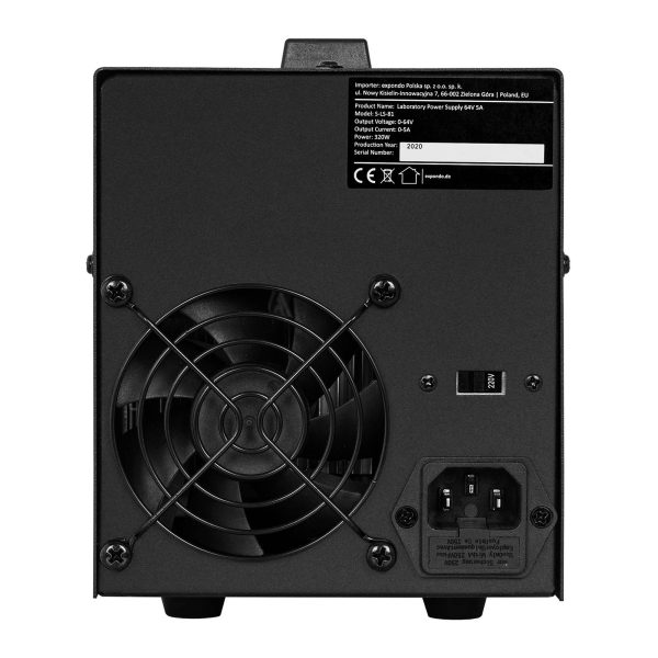 Pakalpojumu laboratorijas barošanas avots 0-64 V 0-5 A 320 W