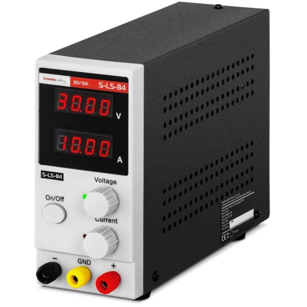 Pakalpojumu laboratorijas barošanas avots 0-30 V 0-10 A 300 W