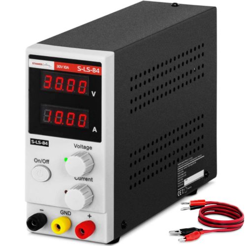 Pakalpojumu laboratorijas barošanas avots 0-30 V 0-10 A 300 W