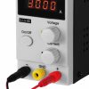 Pielāgojams servisa laboratorijas barošanas avots 0-100 V 0-3 A 300 W