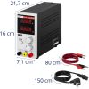 Pielāgojams servisa laboratorijas barošanas avots 0-100 V 0-3 A 300 W