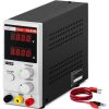 Pielāgojams servisa laboratorijas barošanas avots 0-100 V 0-3 A 300 W