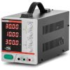 LED laboratorijas barošanas avots 0-30 V DC 0-10 A 300 W