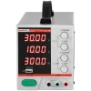 LED laboratorijas barošanas avots 0-30 V DC 0-10 A 300 W