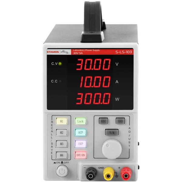 Pakalpojumu laboratorijas barošanas avots 0-30 V 0-10 A DC 300 W LED RS485