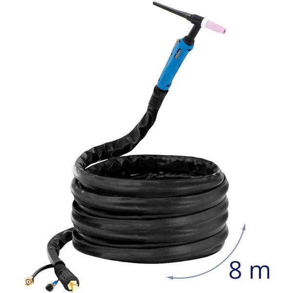 Metināšanas rokturis ar TIG kabeli 8 m x 25 mm2