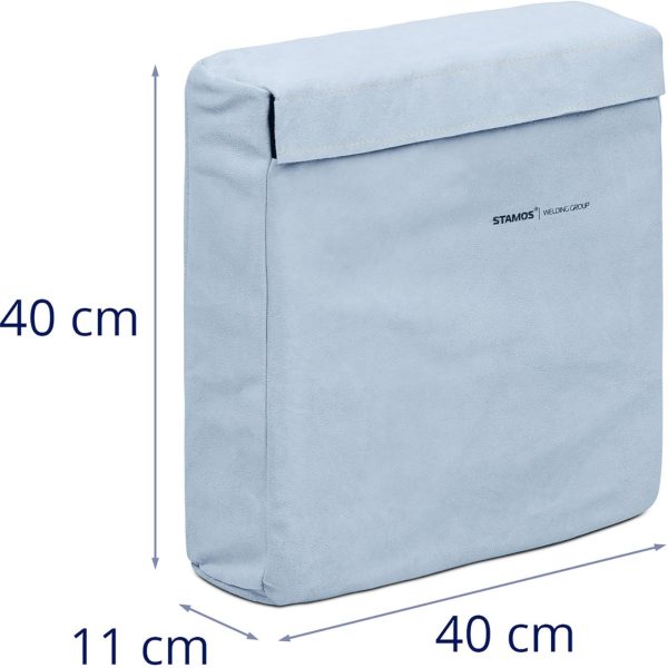 Kushion metināšanas spilventiņš zem liellopu dubultā 40 x 40 x 11,5 cm ceļgaliem