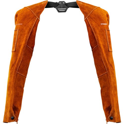 Aizsardzības metināšanas piedurknes no govs ādas 70/57 x 16/26 cm