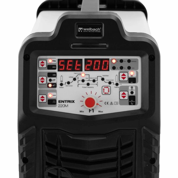 Digitālā metināšanas mašīna alumīnija entix Tig HF AC/DC Puls MMA 200A 230V
