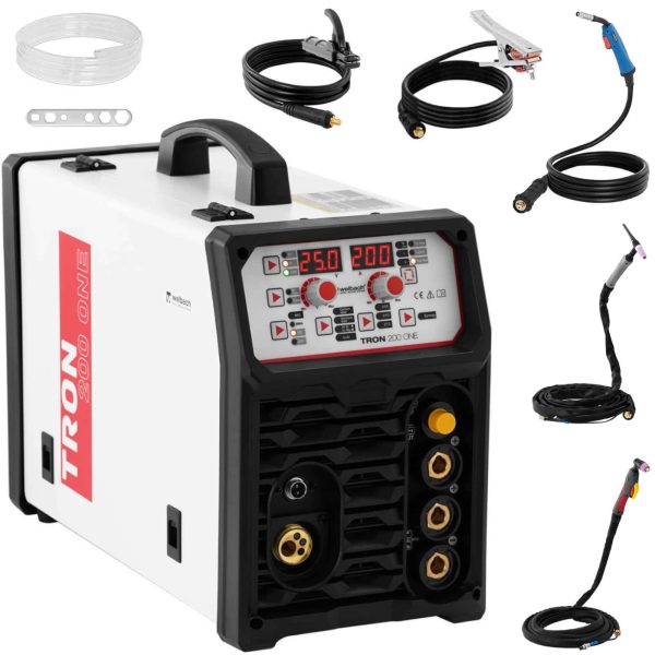 Migomat Welder ar plazmas griezēju Tron 200 Tig MiG/MAG 200A plazma 50A 230V