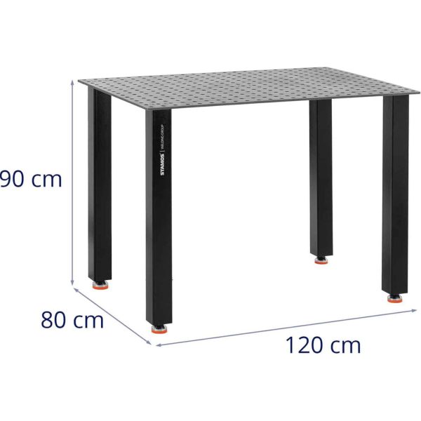 Perforēta montāžas tabula 6 mm TOP 120 x 80 cm līdz 100 kg