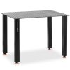 Perforēts montāžas galds perforēts top 10 mm 120 x 80 cm līdz 150 kg