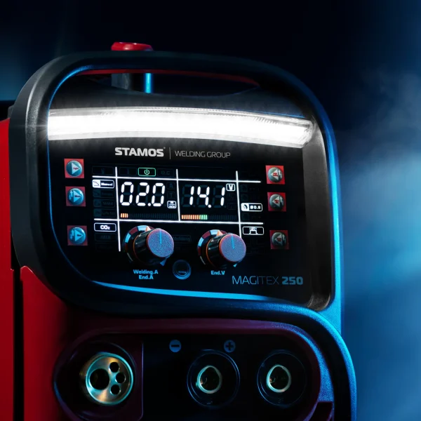 Invertora metinātājs MIG/MAG MMA FLUX IGBT TIG RICKARCARC 250 A