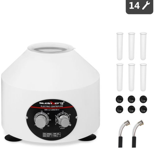 Profesionāla laboratorijas virpulis plazmā līdz 6 izmēģinājumiem 20 ml 110W SBS-LZ-4000/20-6