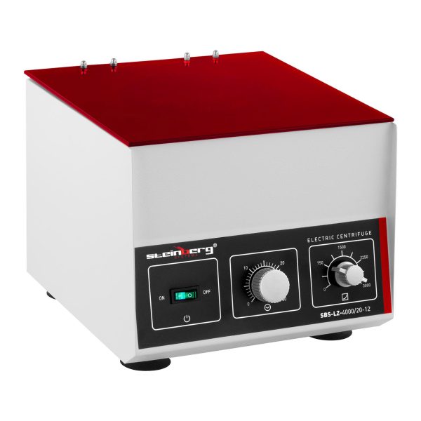 Profesionāla laboratorijas plazmas centrifūga 12 mēģenēm 20 ml 180 W SBS-LZ-4000/20-12