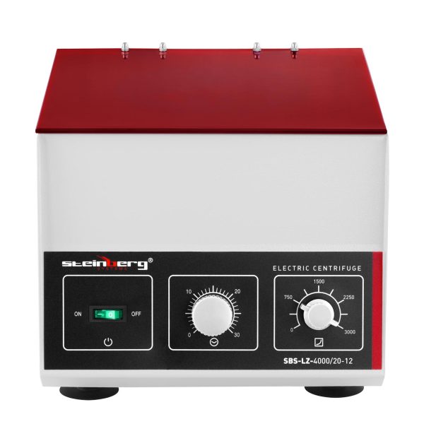 Profesionāla laboratorijas plazmas centrifūga 12 mēģenēm 20 ml 180 W SBS-LZ-4000/20-12