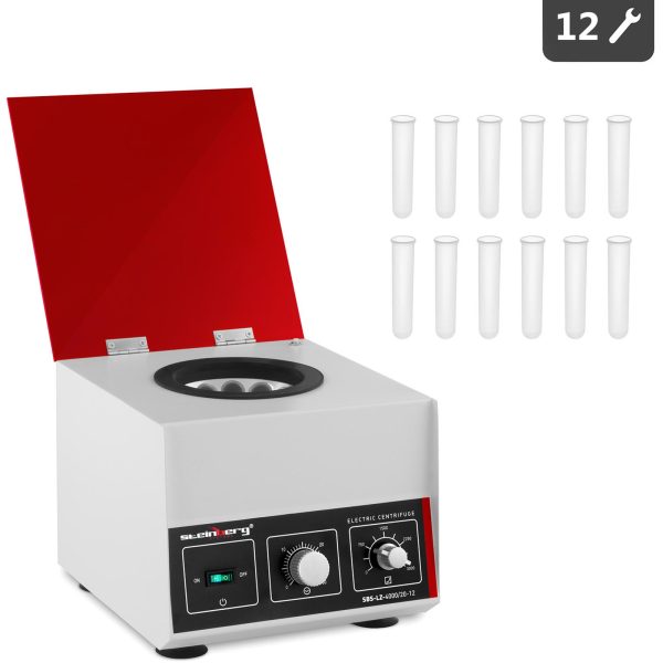Profesionāla laboratorijas virpulis plazmā līdz 12 izmēģinājumiem 20 ml 180W SBS-LZ-4000/20-12