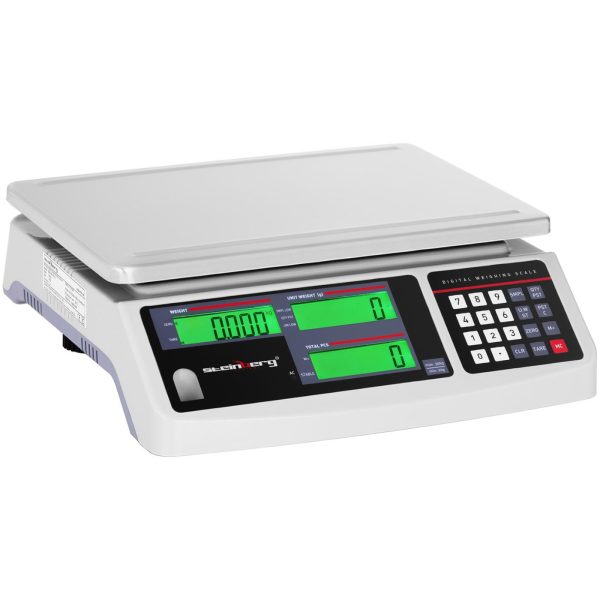 Stingri pacelšanās skola LCD 30,5 x 22 cm 30 kg / 1 g