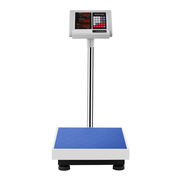Platformas noliktavas svars ar 40x50 cm barošanas avotu + akumulators 150 kg / 10 g