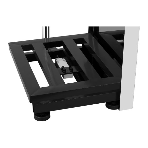 Platformas noliktavas svars ar 40x50 cm barošanas avotu + akumulators 150 kg / 10 g