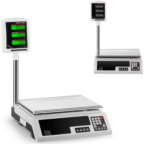 Platformas uzglabāšanas svars 34x23cm barošanas avots + akumulators 30 kg / 1G