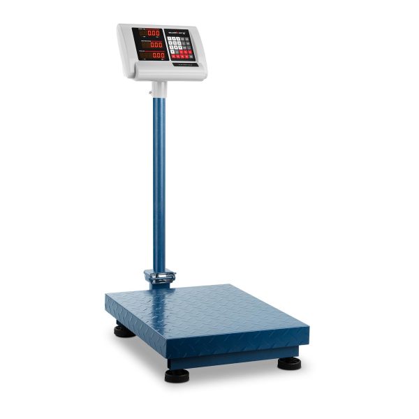 Noliktavas platformas svara salikšana 40x50 cm barošanas avots + akumulators 150 kg / 50 g