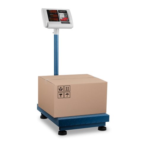 Noliktavas platformas svara salikšana 40x50 cm barošanas avots + akumulators 150 kg / 50 g