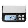 Elektroniskā virtuves skala ar 3 kg / 0,1 g skaitīšanas funkciju