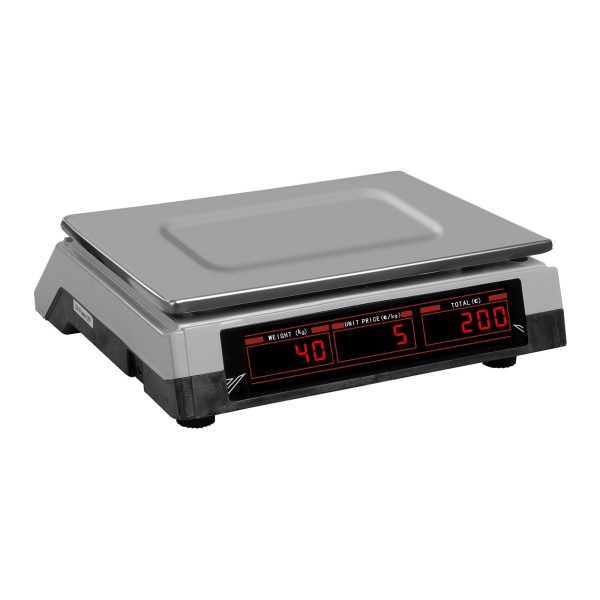 Svaru kontrolieris 330x240mm barošanas bloks + akumulators 40kg / 2g - balts