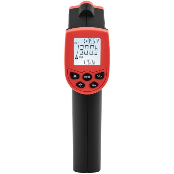 Rūpnieciskā termometra lāzera pirometra diapazons no -50 līdz 1300DEG C