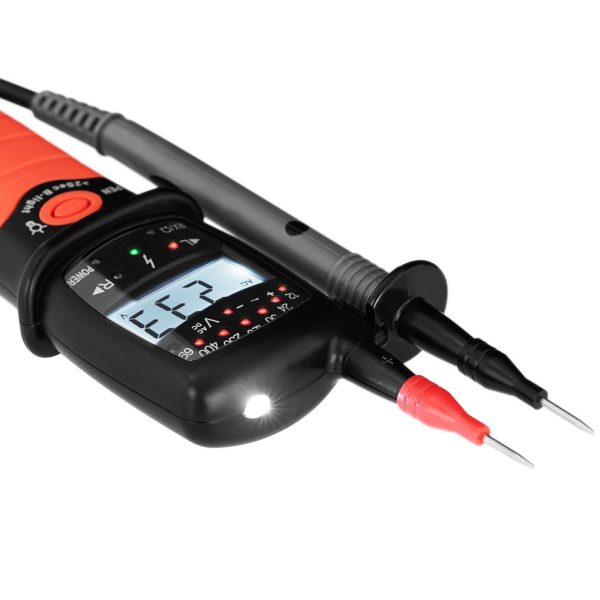 AC/līdzstrāvas sprieguma mērītāja diapazons 12 V - 690 V LCD