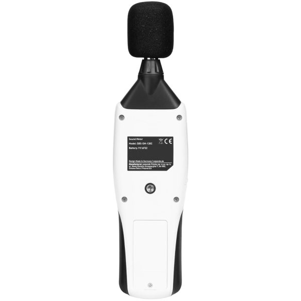 Digitālās skaņas skaitītāja decybelomierz 30-130 dB
