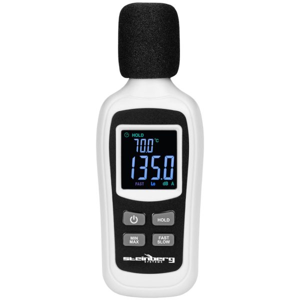 Digitālās skaņas mērītājs no Decybelmomier 35-135 DB