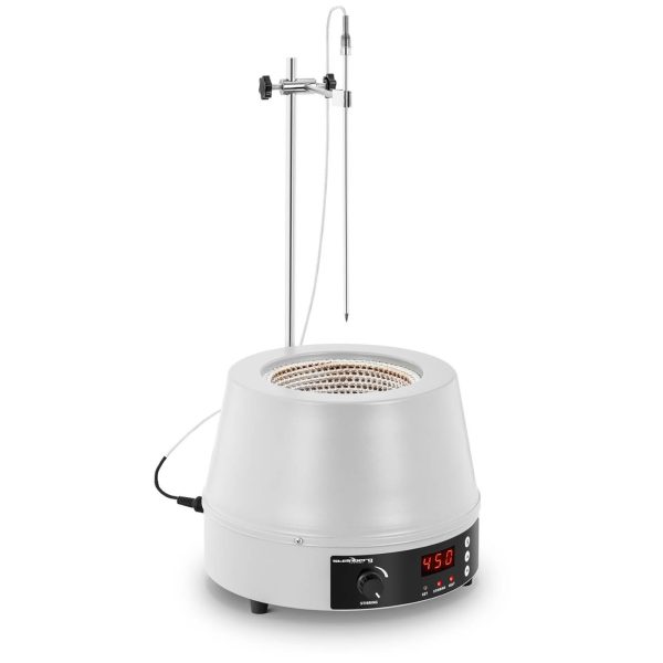 Laboratorijas sildīšanas mētelis ar magnētisko maisītāju + statīvu 1600 apgr./min 450DEG C