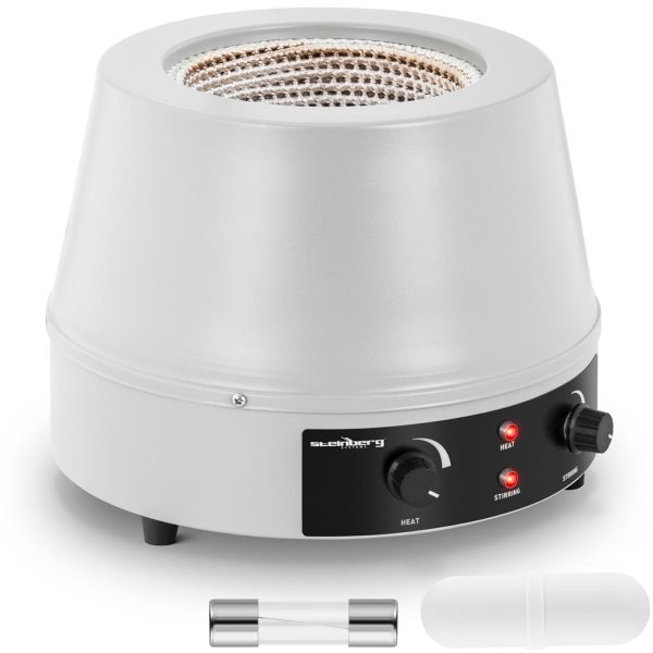 Laboratorijas sildīšanas apvalks ar magnētisko maisītāju 1600 apgr./min 450DEG C