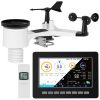 Bezvadu saules saules metakja 7W1 LCD wifi 100m