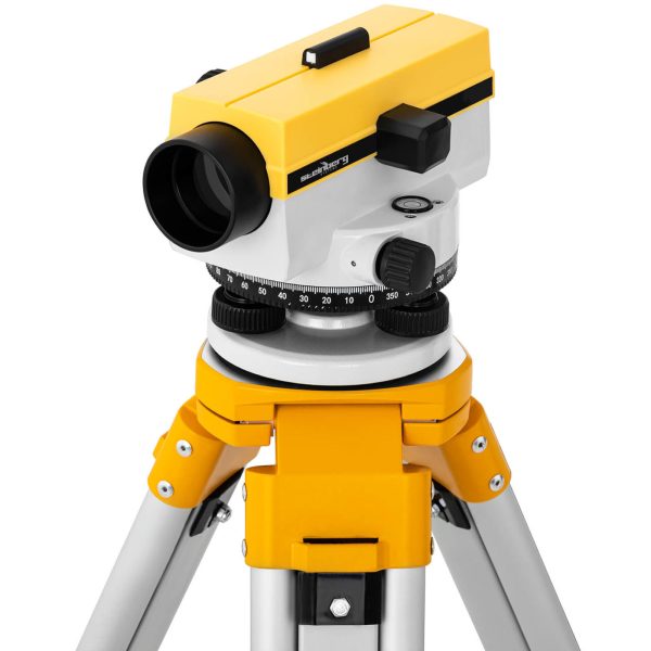 Optiskā līmeņa pašlīme ar statīvu un plāksteri - palielināšana 32x vid. 40 mm