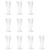 Plastmasas laboratorijas vārglāze ar 50 ml skalu - 10 gab.