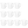Plastmasas laboratorijas vārglāze ar 500 ml skalu - 10 gab.