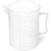 Plastmasas laboratorijas vārglāze ar 1000 ml skalu - 10 gab.