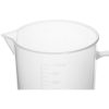 Plastmasas laboratorijas vārglāze ar 1000 ml skalu - 10 gab.