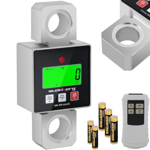 Piekārtu skrubis ar tālvadības pulti līdz 5000 kg / 1 vai 2 kg LCD