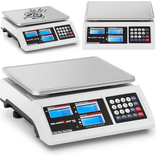 Stingri pacelts skolas LCD RS232 3000 g / 0
