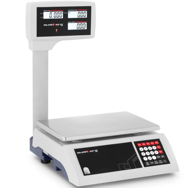 LCD krātuves veikala 30 kg / 5G tabulas kontroles skala