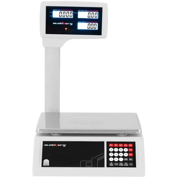 LCD krātuves veikala 30 kg / 5G tabulas kontroles skala
