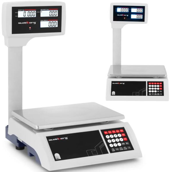 LCD krātuves veikala 30 kg / 5G tabulas kontroles skala
